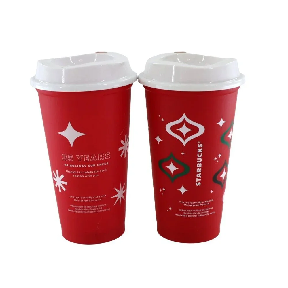 Starbucks Holiday 2023 Reusable Cups Unisex OS Red Cup Reusable Travel Christmas